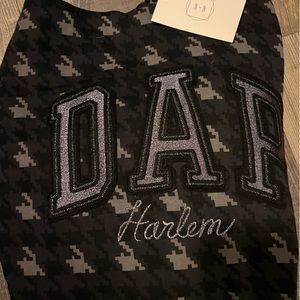 GAP x DAP sweatshirt. New with tags. Black and print. Hoodie.